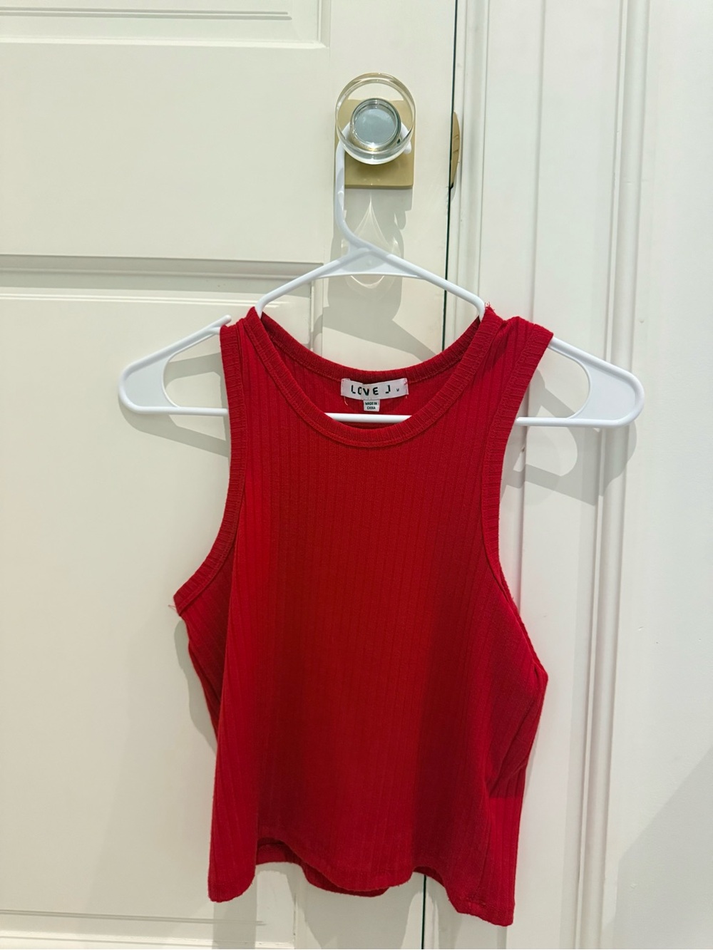 love J Red Tank